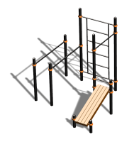 Спортивный комплекс воркаут ВС-98 в Рязани