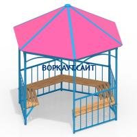 Беседка с лавками МАФ 4120 в Рязани