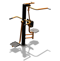 Уличный тренажер "Верхняя тяга Маятник" УТ338 в Рязани Уличный тренажер "Верхняя тяга Маятник" УТ338 в Рязани