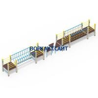 Детский спортивный комплекс Двойной мостик ДСК 3115 в Рязани