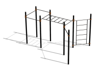 Спортивный комплекс воркаут ВС-117 в Рязани