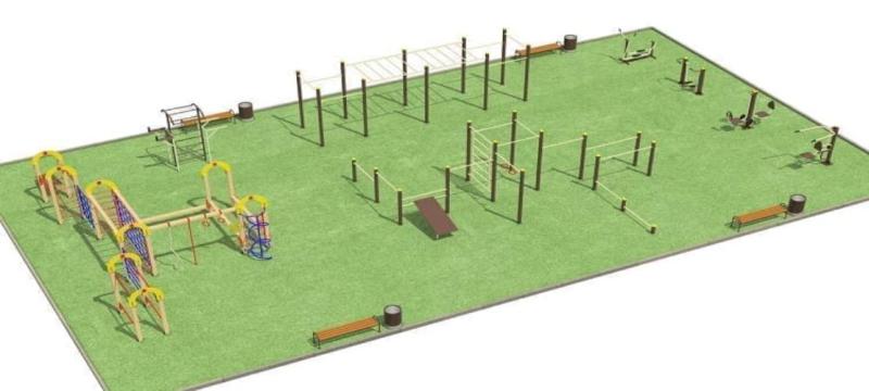 Проект спортивной площадки для любого возраста - 1 096 200 рублей. в Рязани
