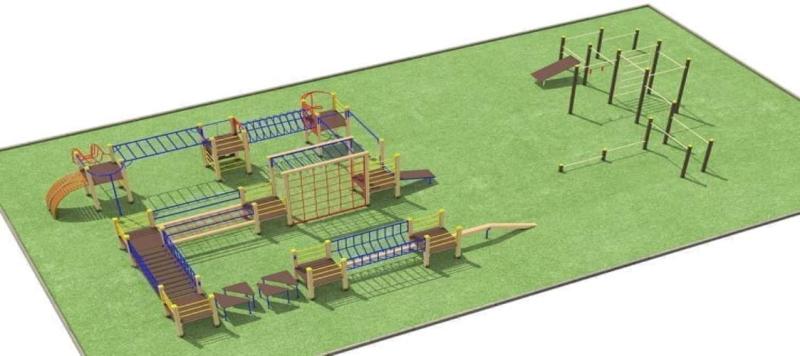 Проект спортплощадки с полосой препятствий - 1 178 100 рублей в Рязани