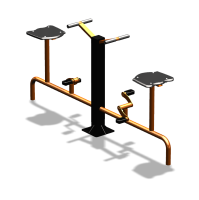 Уличный тренажер  "Вело двойной"   УТ211 в Рязани