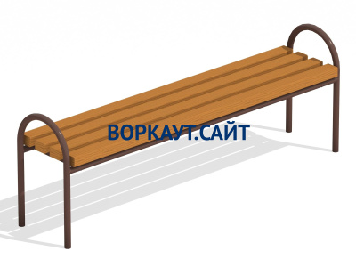 Лавочка парковая МАФ 1603 в Рязани