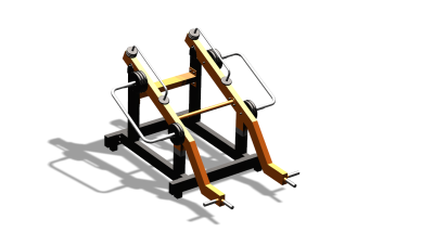 Силовой уличный тренажер  "Становая тяга"  УТ423 в Рязани