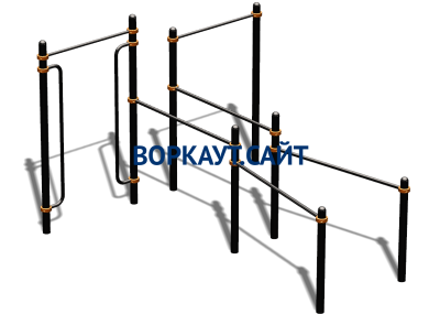 Спортивный комплекс воркаут ВС-197 в Рязани