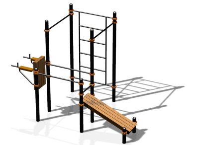 Спортивный комплекс воркаут ВС-82 в Рязани