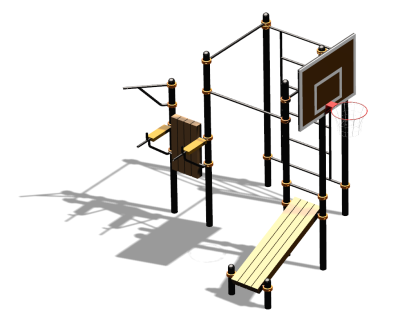 Спортивный комплекс воркаут ВС-94 в Рязани