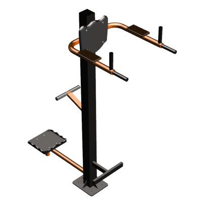 Уличный тренажер "Брусья Пресс Твистер" УТ345 в Рязани