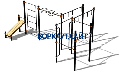 Спортивный комплекс воркаут ВС-195 в Рязани