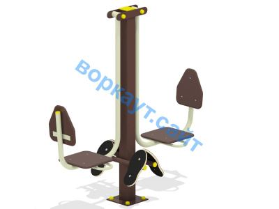 Уличный тренажер "Жим ногами горизонтальный " УТ 003 в Рязани