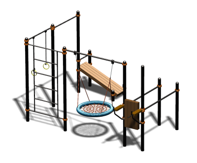 Спортивный комплекс воркаут ВС-97 в Рязани