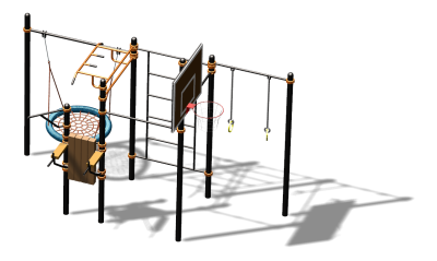 Спортивный комплекс воркаут ВС-104 в Рязани