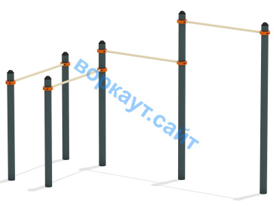 Турник двойной с брусьями ВС-17 в Рязани