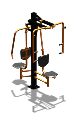 Уличный тренажер "Жим от груди Баттерфляй" УТ311 в Рязани