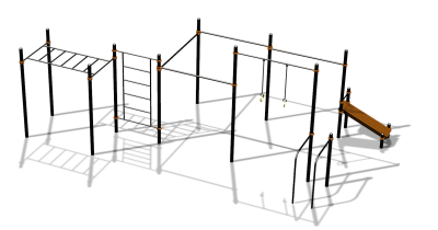 Спортивный комплекс воркаут ВС-153 в Рязани