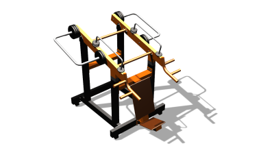 Силовой уличный тренажер  "Жим вверх"  УТ421 в Рязани