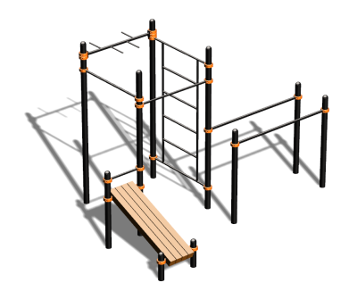 Спортивный комплекс воркаут ВС-91 в Рязани