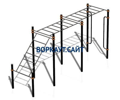 Спортивный комплекс воркаут ВС-190 в Рязани