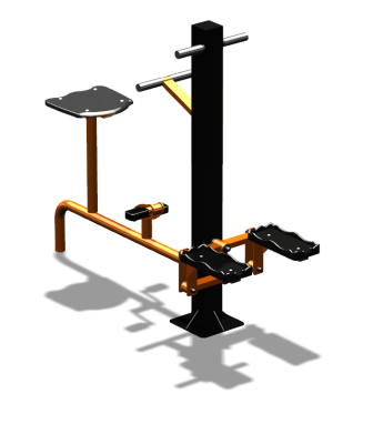 Уличный тренажер "Вело Степпер" УТ319 в Рязани
