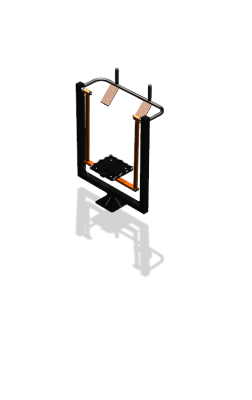 Уличный тренажер  "Маятник-пресс" УТ 104 в Рязани