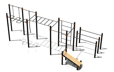 Спортивный комплекс воркаут ВС-77 в Рязани