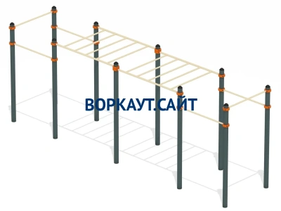 Воркаут рукоход с турниками ВС-23 в Рязани