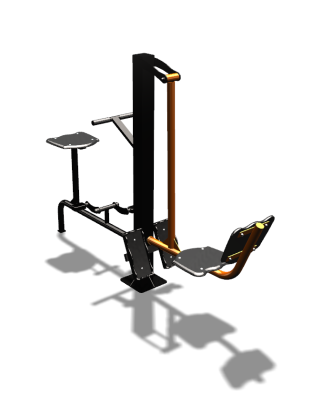 Уличный тренажер "Жим ногами Вело" УТ330 в Рязани