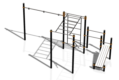 Спортивный комплекс воркаут ВС-87 в Рязани