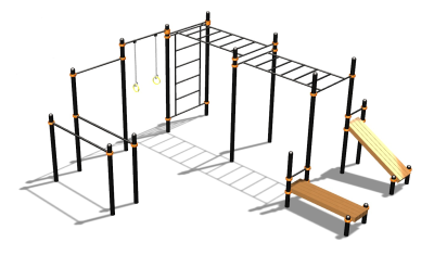 Спортивный комплекс воркаут ВС-71 в Рязани