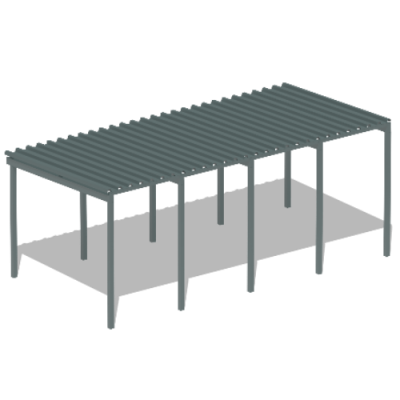 Теневой навес трибун МАФ 4130 в Рязани