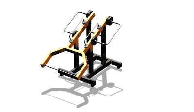 Силовой уличный тренажер  "Мультиштанга"  УТ417 в Рязани