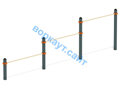 Каскад турников тройной ВС-6 в Рязани