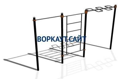 Спортивный комплекс воркаут ВС-129 в Рязани
