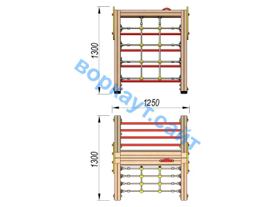 Детский спортивный комплекс ДСК 3201 в Рязани