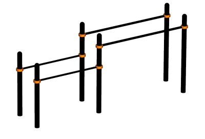 Брусья разновысокие ВС-15 в Рязани