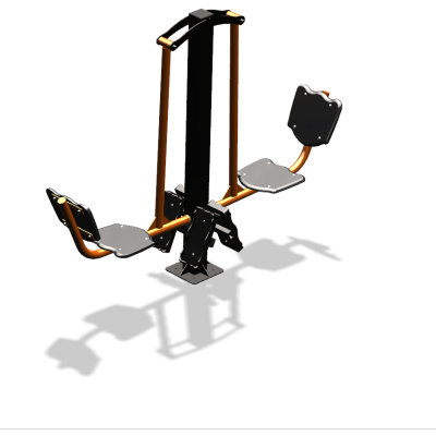 Уличный тренажер  "Жим ногами двойной"  УТ203 в Рязани