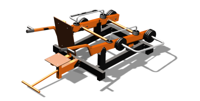 Силовой уличный тренажер  "Трицепс"  УТ424 в Рязани