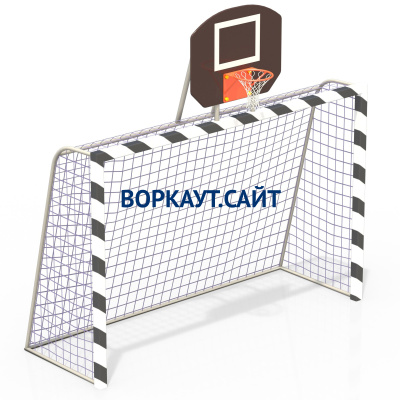 Ворота с баскетбольным щитом СИО 3512 в Рязани
