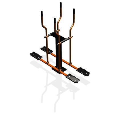 Уличный тренажер  "Лыжи двойные"   УТ210 в Рязани