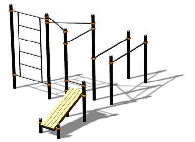 Спортивный комплекс воркаут ВС-140 в Рязани