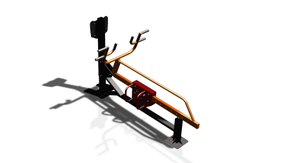 Силовой уличный тренажер  "Гребная тяга"  УТ414 в Рязани