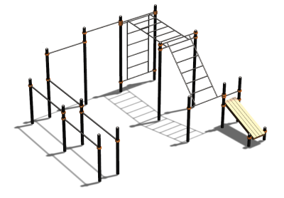 Спортивный комплекс воркаут ВС-146 в Рязани
