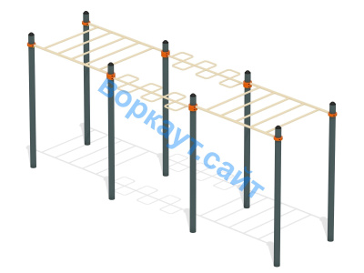 Воркаут комплекс рукоходов ВС-22 в Рязани