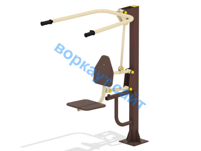Уличный тренажер "Тяга сверху" УТ 001 в Рязани