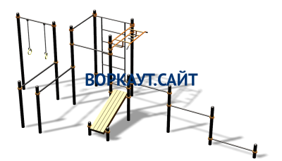 Спортивный комплекс воркаут ВС-95 в Рязани