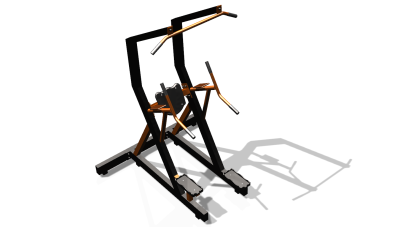 Силовой уличный тренажер  "Комбинированный станок"  УТ416 в Рязани