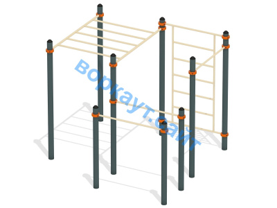 Спортивный комплекс воркаут ВС-48 в Рязани