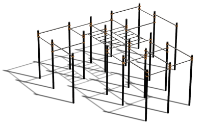 Спортивный комплекс воркаут ВС-136 в Рязани